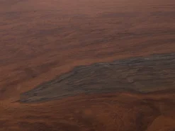 Outlet Beliani Sivupoyta Tiikki Tumma Puu/Musta Detah