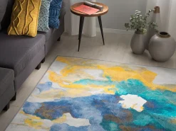 Outlet Beliani Sivupoyta Tiikki Tumma Puu/Musta Detah