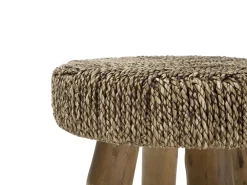 Shop Beliani Sivupoyta Tiikki Vaaleanruskea Kelsey