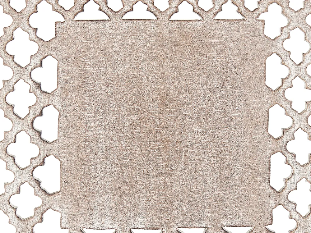 Pöydät<Beliani Sivupoyta Vaalea Mangopuu Kadma