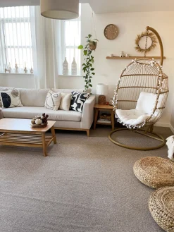 Pöydät<Beliani Sivupoyta Vaalea Puu Tulare