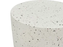 Pöydät<Beliani Sivupoyta Valkoinen Edolo