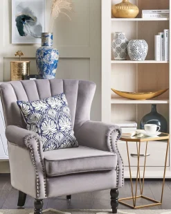 Pöydät<Beliani Sivupoytasetti Peililasitasolla Metalli Kulta 2 Kpl Sierra