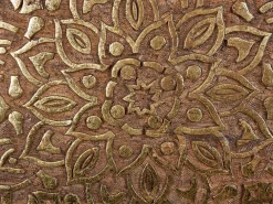 Pöydät<Beliani Sivupoytasetti Tumma Mangopuu 2 Kpl Ranja