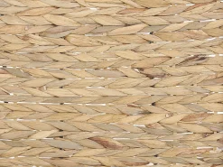 Best Sale Beliani Sivupoytasetti Vesihyasintti Luonnonvari/Musta 3 Kpl Hawi