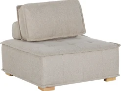 Discount Beliani Sohvan Osa 1-Istuttava Beige Tibro