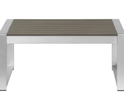 Pöydät<Beliani Sohvapoyta Alumiini Tummanharmaa Salerno