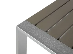 Pöydät<Beliani Sohvapoyta Alumiini Tummanharmaa Salerno