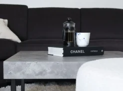 Hot Beliani Sohvapoyta Harmaa/Musta Deluz