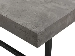 Hot Beliani Sohvapoyta Harmaa/Musta Deluz