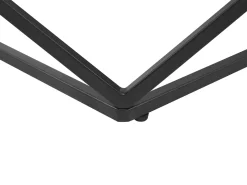 Pöydät<Beliani Sohvapoyta Marmorikuvio Beige/Musta Malibu