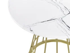 Hot Beliani Sohvapoyta Marmorikuvio Valkoinen/Kulta Concan