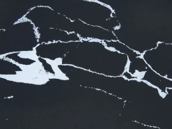 Pöydät<Beliani Sohvapoyta Metalli Marmorikuvio Musta Bernie