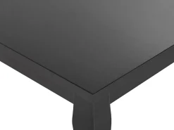 Shop Beliani Sohvapoyta Musta Snook