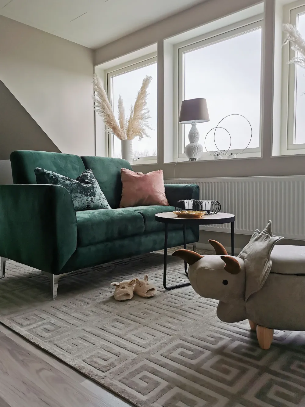 Pöydät<Beliani Sohvapoyta Pieni Vaalea Puu/Musta Melody