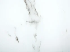 Fashion Beliani Sohvapoyta Ruostumaton Teras Marmorikuvio Valkoinen/Hopea Quincy