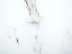 Pöydät<Beliani Sohvapoyta Ruostumaton Teras Marmorikuvio Valkoinen/Kulta Emporia