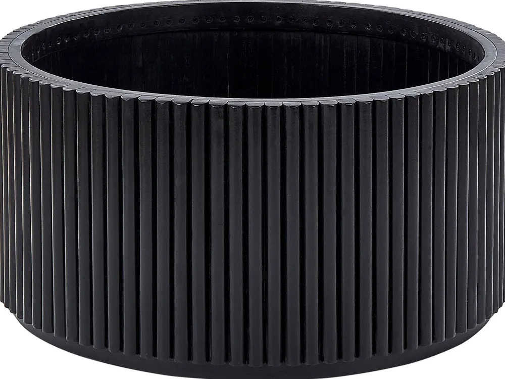 Best Sale Beliani Sohvapoyta Säilytystila Vaalea Puu/Musta Kirkwood