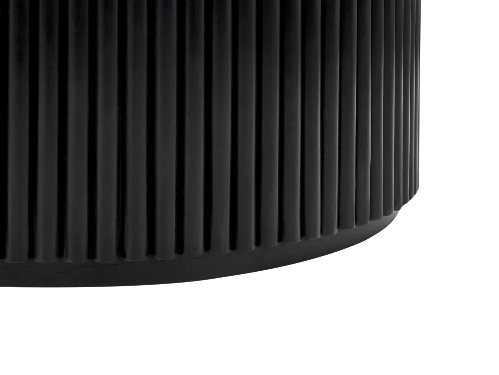 Best Sale Beliani Sohvapoyta Säilytystila Vaalea Puu/Musta Kirkwood