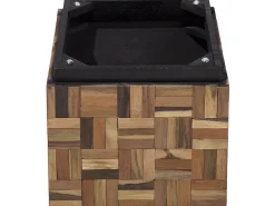 Sale Beliani Sohvapoyta Tiikki Tumma Puu Gameti