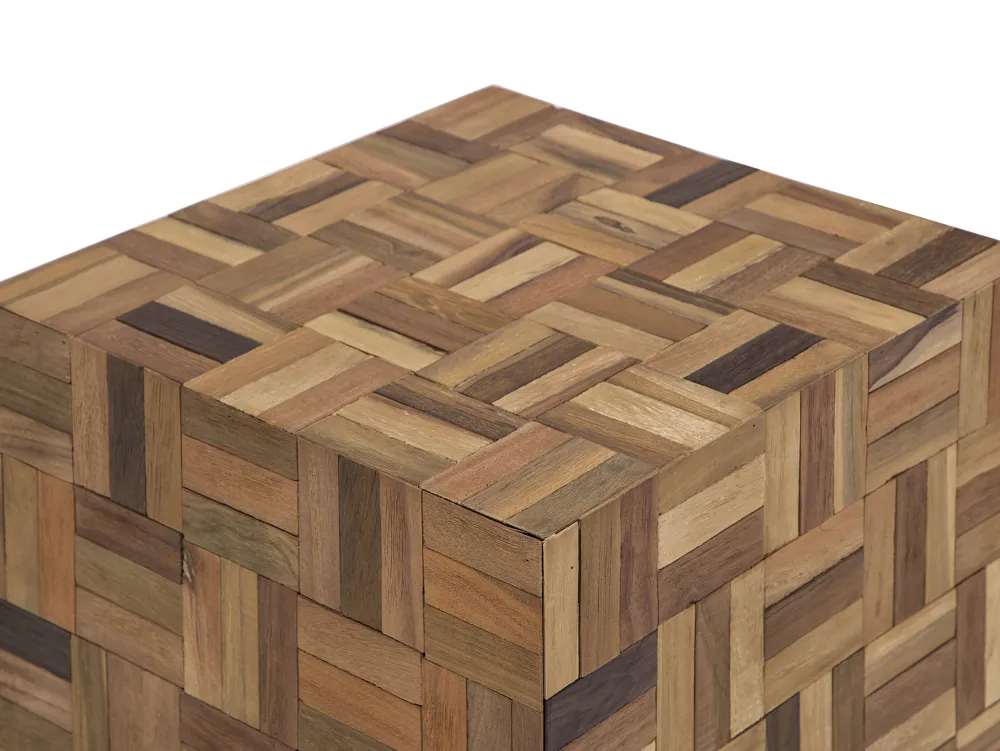 Sale Beliani Sohvapoyta Tiikki Tumma Puu Gameti