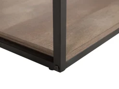 Best Beliani Sohvapoyta Tumma Puu/Musta Forres