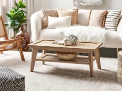 Hot Beliani Sohvapoyta Vaalea Puu Simla