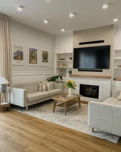 Hot Beliani Sohvapoyta Vaalea Puu Simla