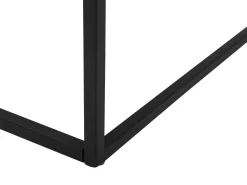 Pöydät<Beliani Sohvapoyta Vaalea Puu/Musta Delano