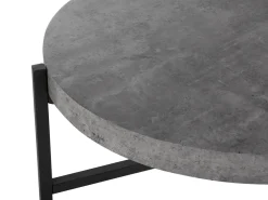 Pöydät<Beliani Sohvapoyta Vaaleanharmaa Bonita