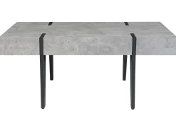 Pöydät<Beliani Sohvapoyta Vaaleanharmaa/Musta Adena