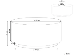 Online Beliani Sohvapoyta Valkoinen Trezzo