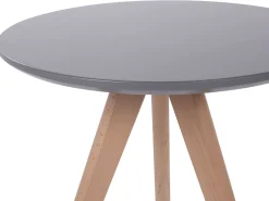 Fashion Beliani Sohvapoytasetti Harmaa 3 Kpl Vegas