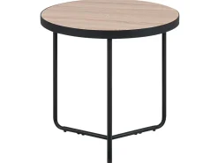 Hot Beliani Sohvapoytasetti Vaalea Puu/Musta 3 Kpl Melody