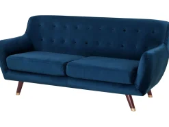 Sohvat<Beliani Sohvaryhma Samettinen Sininen Bodo
