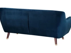 Sohvat<Beliani Sohvaryhma Samettinen Sininen Bodo