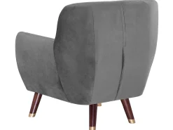 Shop Beliani Sohvaryhma Samettinen Vaaleanharmaa Bodo