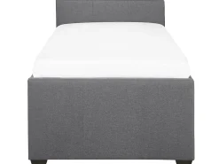 Best Beliani Sohvasanky Kangas Lisavuode Tummanharmaa 90 X 200 Cm Marmande