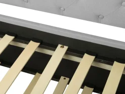 Lastenhuone<Beliani Sohvasanky Kangas Lisavuode Vaaleanharmaa 90 X 200 Cm Libourne