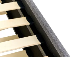 Lastenhuone<Beliani Sohvasanky Kangas Lisavuode Tummanharmaa 90 X 200 Cm Libourne