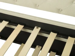 Sängyt<Beliani Sohvasanky Kangas Lisavuode Beige 80 X 200 Cm Libourne