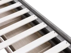 Lastenhuone<Beliani Sohvasanky Levitettava Säilytystila Harmaa 90/180 X 200 Cm Cahors