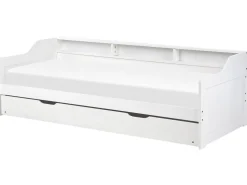 Sängyt<Beliani Sohvasanky Manty Lisavuode Valkoinen 90 X 200 Cm Edern