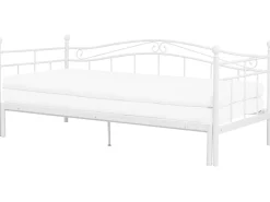 Lastenhuone<Beliani Sohvasanky Metalli Levitettava Valkoinen 90/180 X 200 Cm Tulle