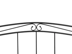 Lastenhuone<Beliani Sohvasanky Metalli Levitettava Musta 90/180 X 200 Cm Tulle