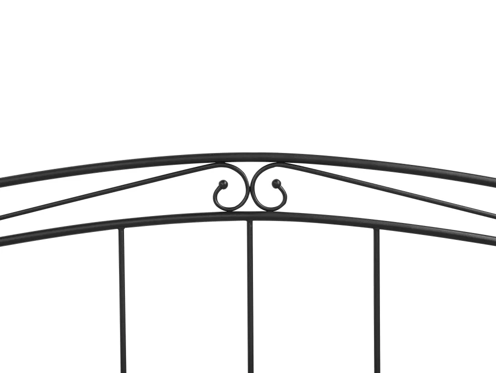 Lastenhuone<Beliani Sohvasanky Metalli Levitettava Musta 90/180 X 200 Cm Tulle