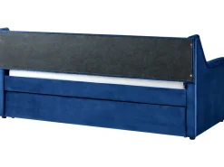 Sängyt<Beliani Sohvasanky Sametti Lisavuode Laivastonsininen 90 X 200 Cm Montargis