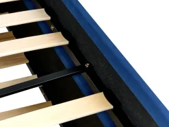 Sängyt<Beliani Sohvasanky Sametti Lisavuode Laivastonsininen 90 X 200 Cm Montargis