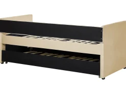 Sängyt<Beliani Sohvasanky Sametti Lisavuode Beige 90 X 200 Cm Troyes