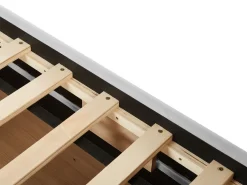 Online Beliani Sohvasanky Sametti Säilytystila Vaaleanharmaa 90 X 200 Cm Marray